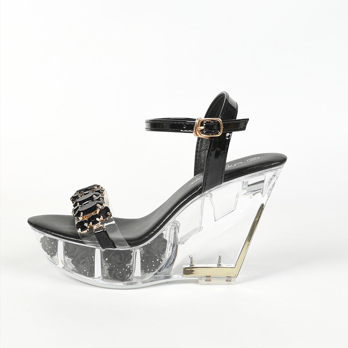 Обувь на высоком каблуке 11 см для ночного клуба — фото 6