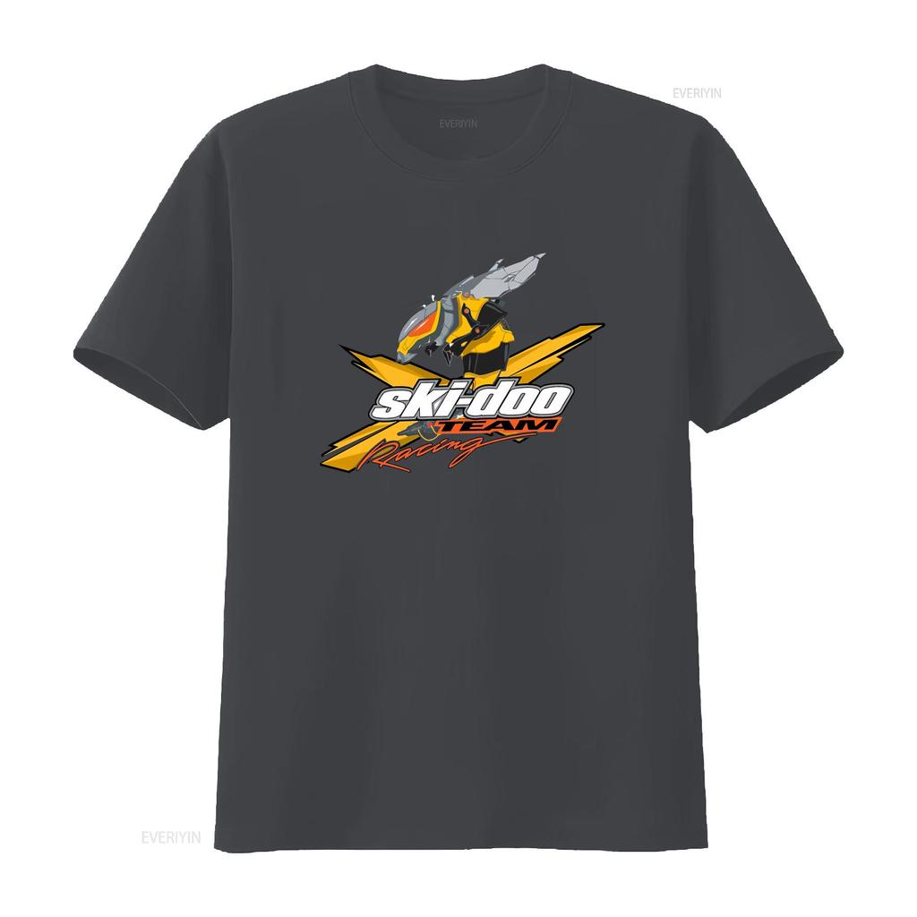 Ski Doo Logo T Shirt Funny Size S To 5xl Vintage Slightly Streetwear Top For Everyday Wear Soft Breathable