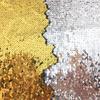50-Color Double-Sided 5mm Sequin Fabric for Clothing, Luggage, and Wall Decoration