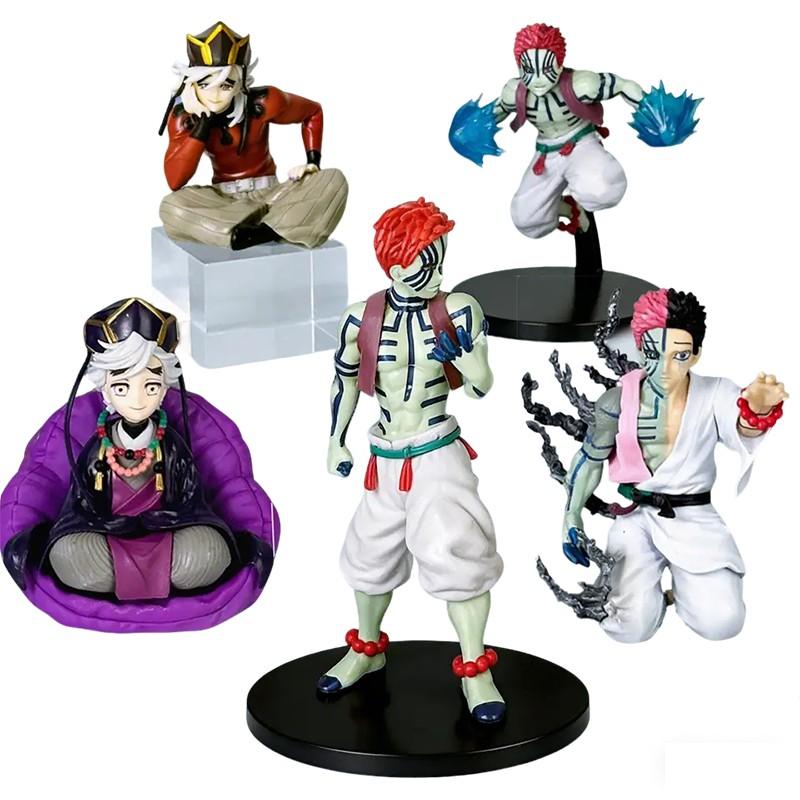 New Anime Demon Slayer Douma Premium Chokonose Noodle Stopper Anime Figure Action Figures Collection Pvc Model Toys