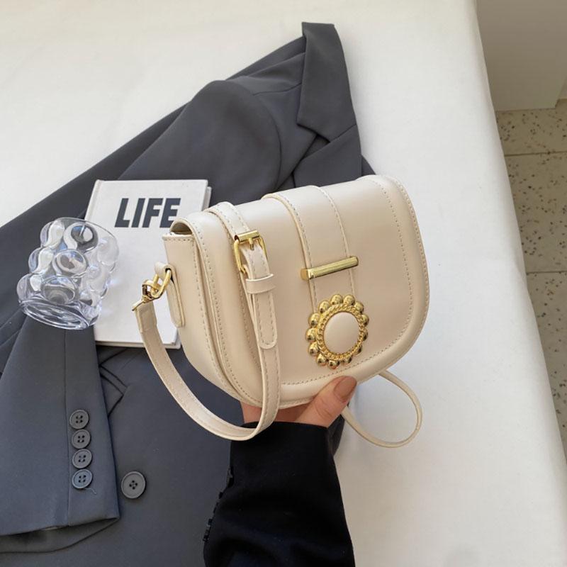High-End Texture Crossbody Bag Design Sense Solid  New Women's Popular Explosive Single Shoulder Bag Mini Small Square Pack