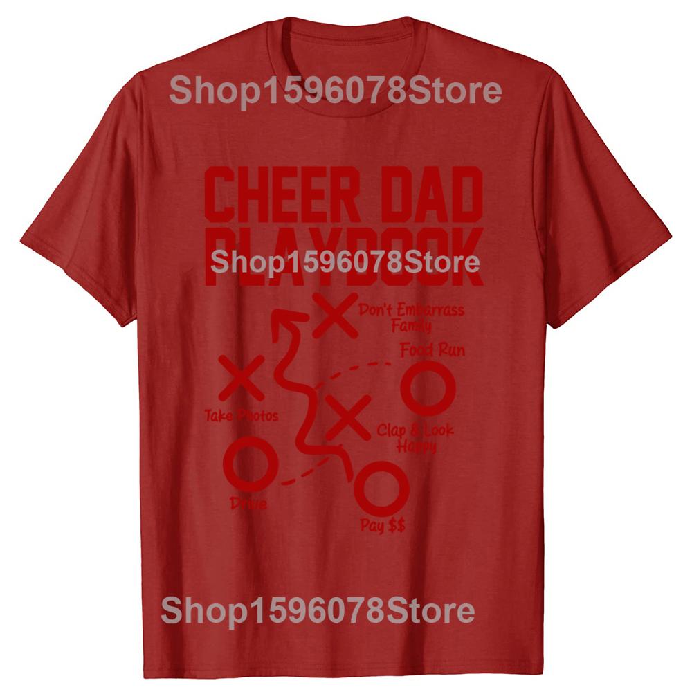 

Funny Cheer Dad Father Day Graphic 100 Cotton Tshirts Men Womens Fashion Casual Tshirt Loose Oversized Streetwear T Shirt S