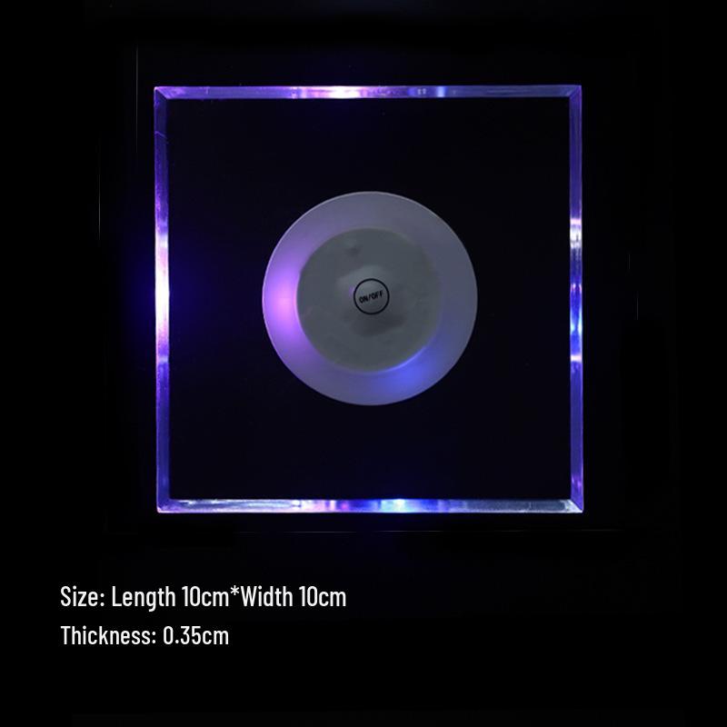 Wine Glass Cocktail Glow Coaster – Illuminated Base for Bar and Bartending