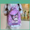 Hello Kitty Breathable Nylon Backpack With Animal Print For Preschool Daily Use