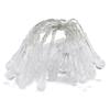 Battery Box Powered LED Water Drop String Lights 80/40/20/10LED Christmas Garland Wedding Birthday Party Fairy Room Decor