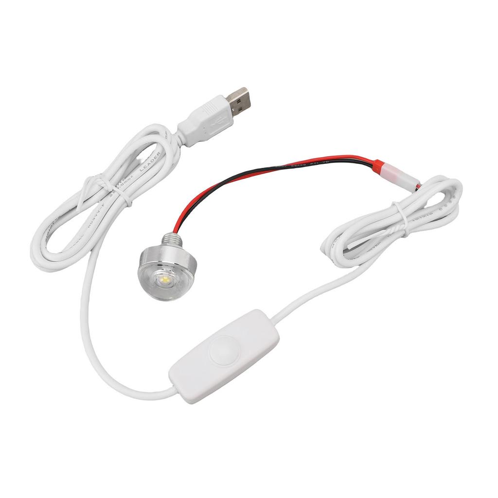 Mini LED Spotlight 5V USB Powered Dimmable Spot Light for Showcase Jewelry Cabinet Indoor Decoration