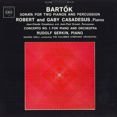 LP Record RUDOLF SERKIN - Bartok: Sonata for Two Pianos and P OS525C CBS Japan Classical Used