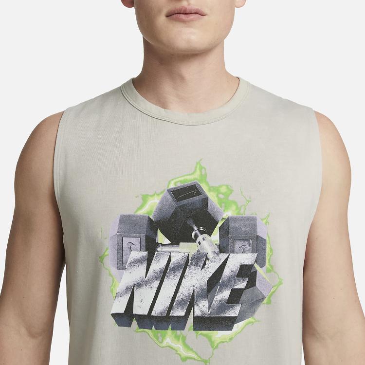 New Nike Tank Tops Men's Gray DX0908-012