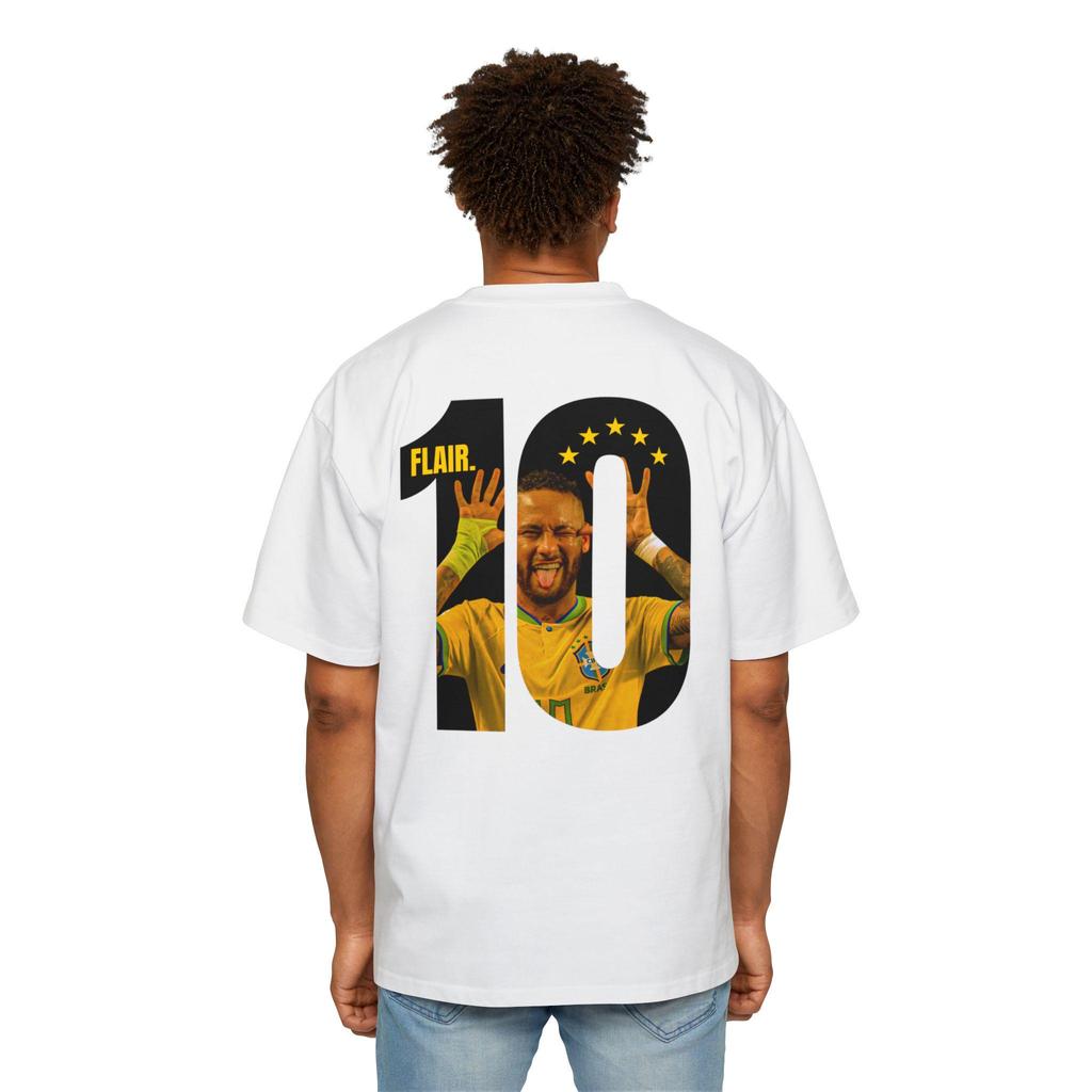World Cup 2026 Soccer Fan Gift Neymar Brazil Football Number 10 Jersey Tee Abstract Football Legend Shirt