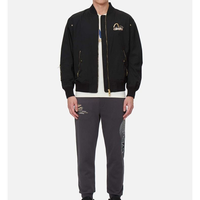 EVISU Baseball Jackets Men's Baseball Collar Moderate Other 2ESGNM2JK741XXNP