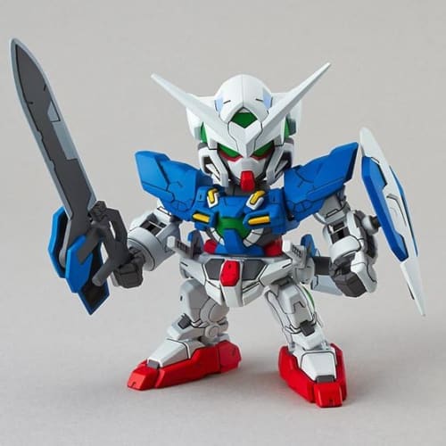 SD Gundam EX Standard 003 "Mobile Suit Gundam 00" Gundam Exia color-coded plastic model