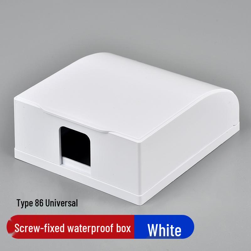 Outdoor Recessed Weatherproof Socket Cover with Screw Installation