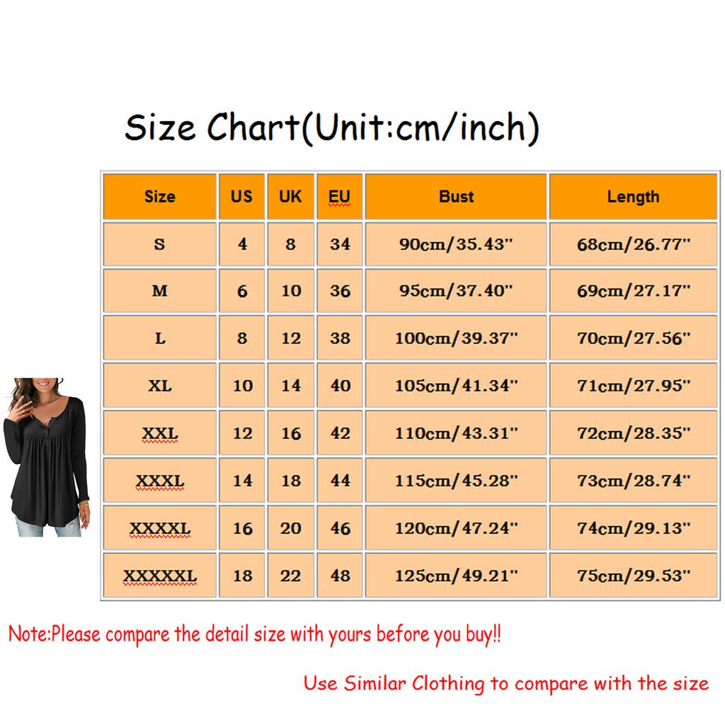 Women's Casual Loose Solid Color Long-sleeved Loose  Button Pleated Top