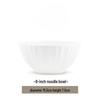 Moden Lanka Nordic Embossed White Tableware