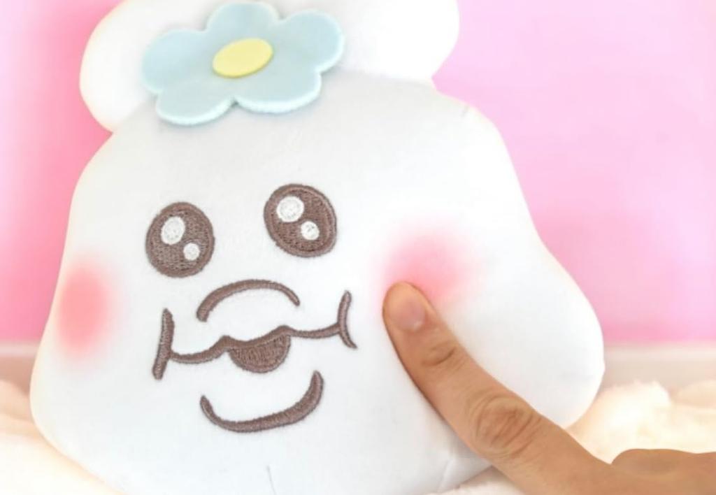 Npocha Official Mashumochi Mascot Plush Toy (Handheld Mashumochi Approx. 18cm [Kimima])