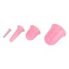 4Pcs Cupping Cup Vacuum Body Massage Helper Anti Cellulite Silicone Health Care ToolPink