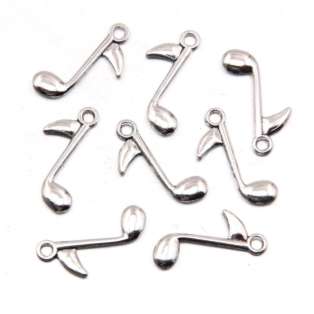 Retro Multi-Instrument Antique Silver Pendant Handmade Necklace Bracelet – Creative Accessories Boutique