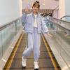Spring Autumn Teen Girls Clothing Sets Fashion Zipper Sweatshirt + Pants 2Pcs Sports Suit Kids Tracksuit 5 6 8 10 12 14 Year