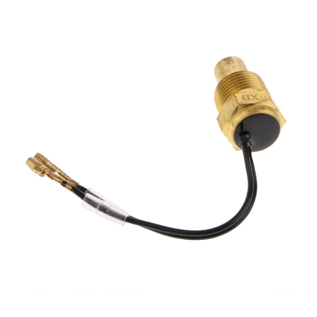 Digitální snímač teploty vody 12V24V Zástrčka hlavy 10mm pro osobní automobily