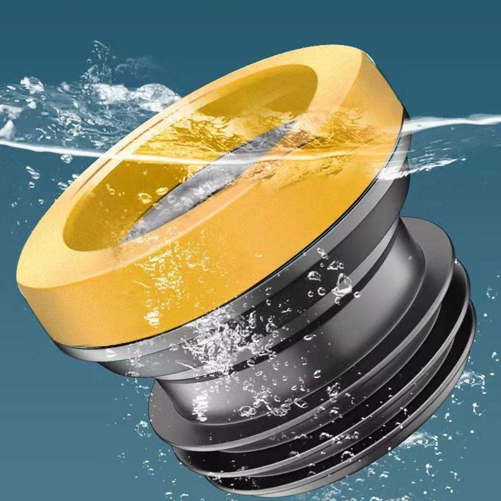 Silica Gel Toilet Check Valve Good Sealing Toilet Base Leak-Proof Ring  School