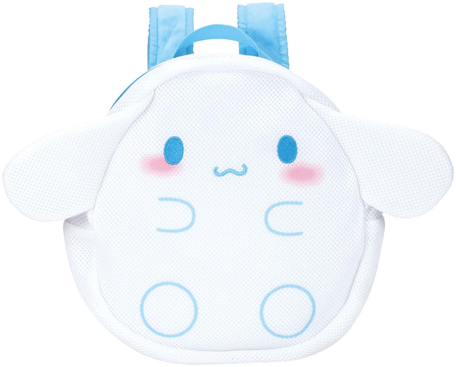 

Skater RYUM1D-A Die-Cut Mesh Backpack with Sanrio Cinnamoroll Design