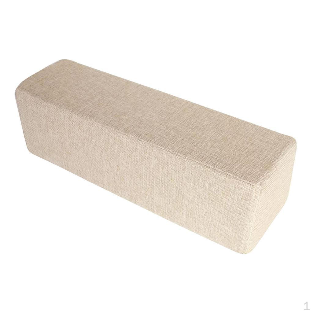 Arm Rest Cushion for Sofa Use with Lumbar Support Feature