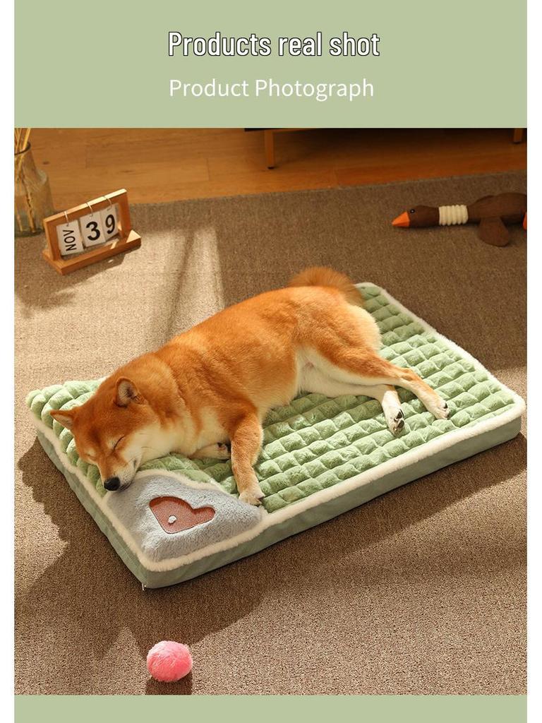 Washable Four Seasons Thickened Pet Bed for Deep Sleep – Ideal for Small To Medium Dogs & Cats