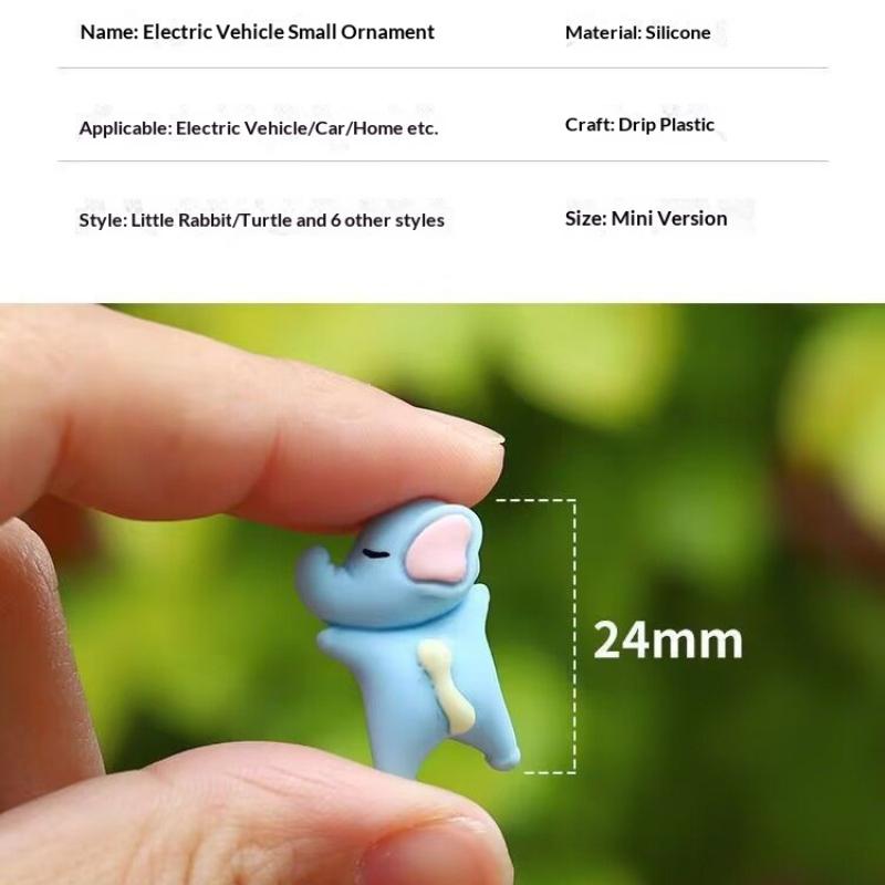 Unique Animal Ornament for Car Console Center and Rearview Mirror Display