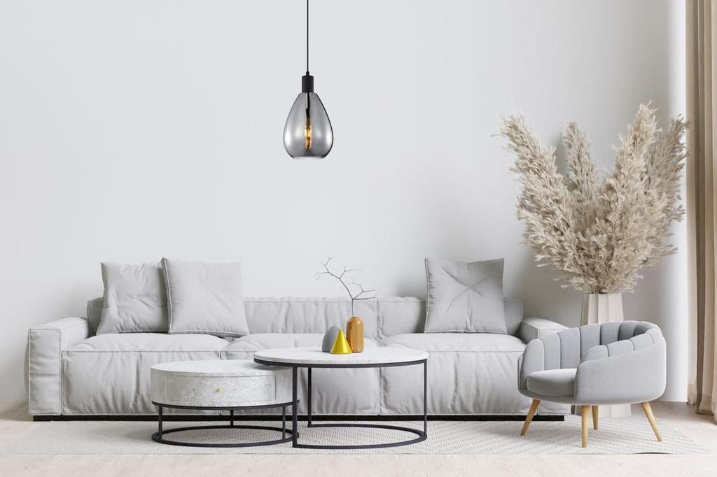 Závěsné svítidlo Zulo PND-27812-BK-SG Italux