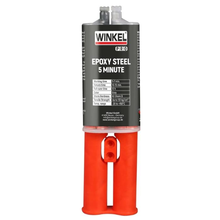 Winkel Pro 5 Minute Steel Epoxy 24 Fast Epoxy Glue For Metal
