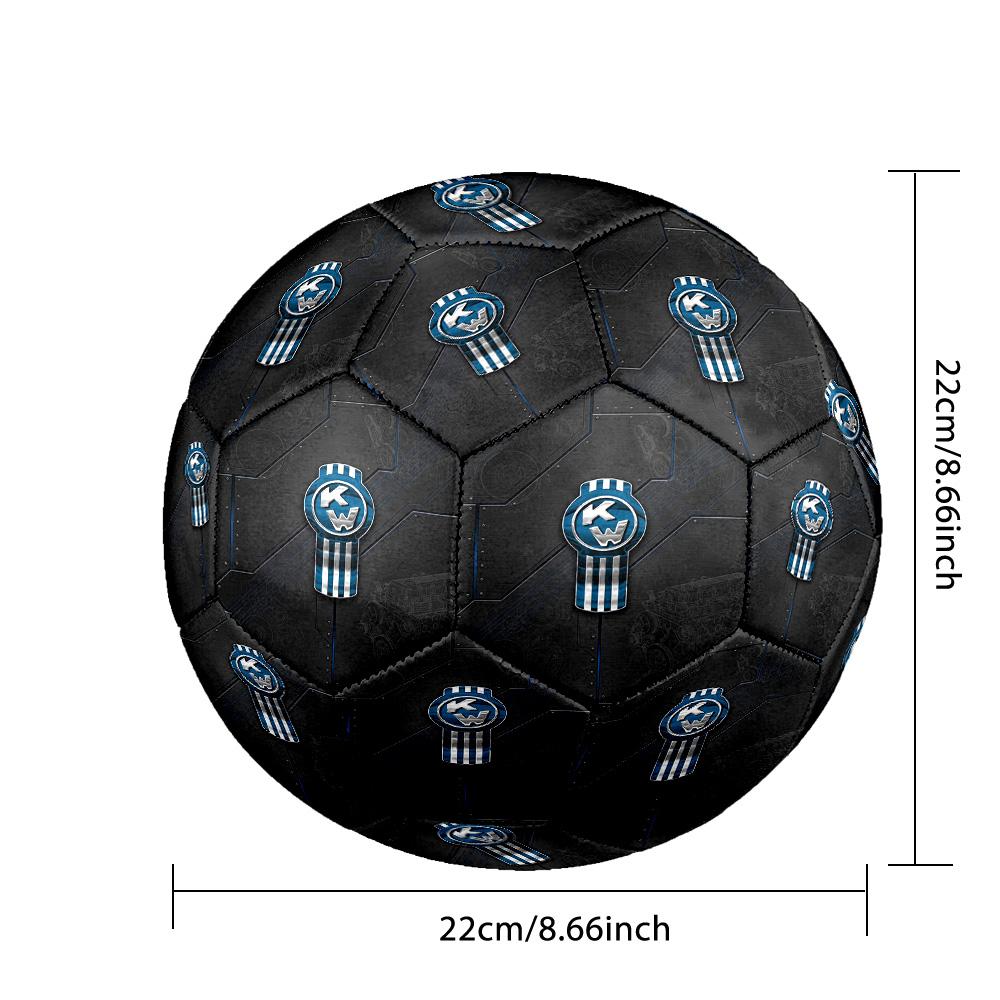 Kenworth Print Standard Size 5 Soccer Ball Durable Shock?Absorbing Ball For Training Match Outdoor Play