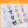 Cute Acrylic Keychain Melody Bag Accessories Girl Gift