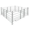 Vidaxl Sheep Pen, 4 Panels, Galvanized Steel, 183X183X92 Cm