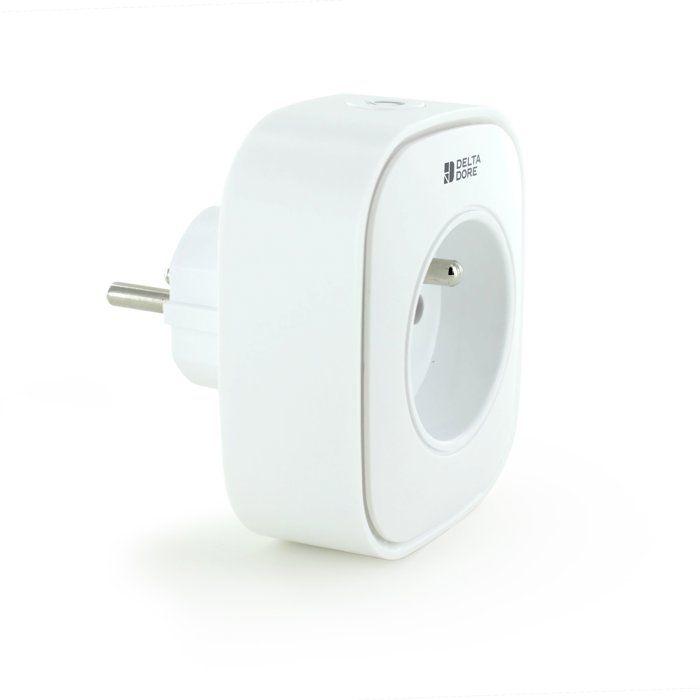 Prise connectée DELTA DORE Easy Plug E16EM 16A Blanc
