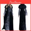 Enchanting Women's Wicked Queen Gothic Witch Costume With Elegant Long Bell Sleeves