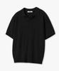 POLYGRAM Boucle Open Collar Half Knit - 8 Colors (Type A)