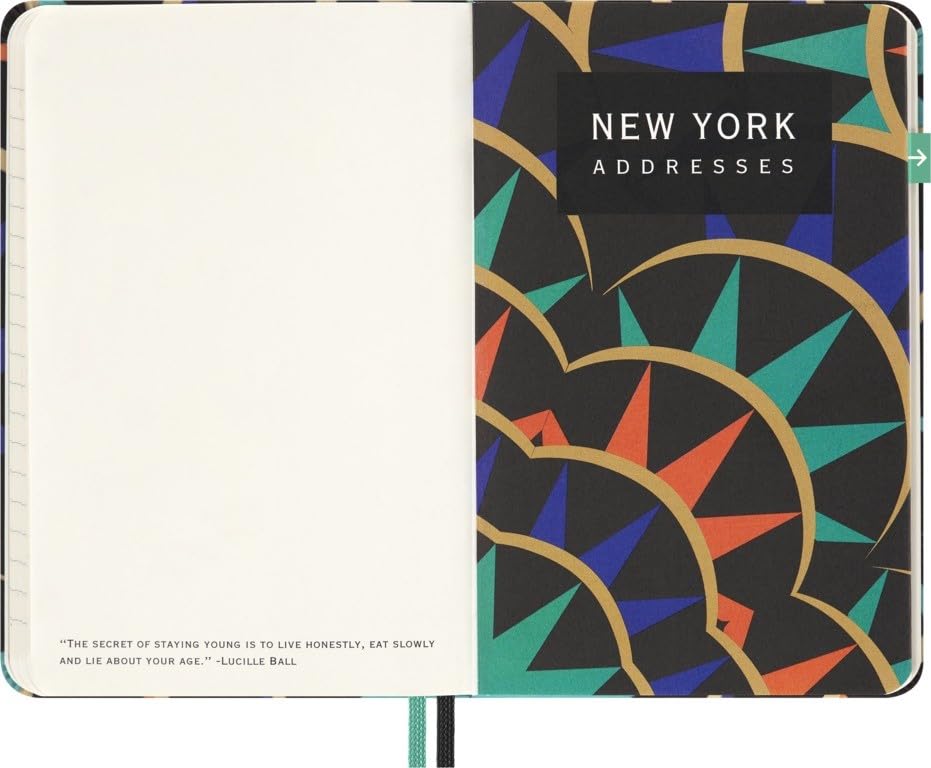 Moleskine LUXE x Moleskine New York City Notebook, Hardcover, Pocket Size, Lined, CNLCNY