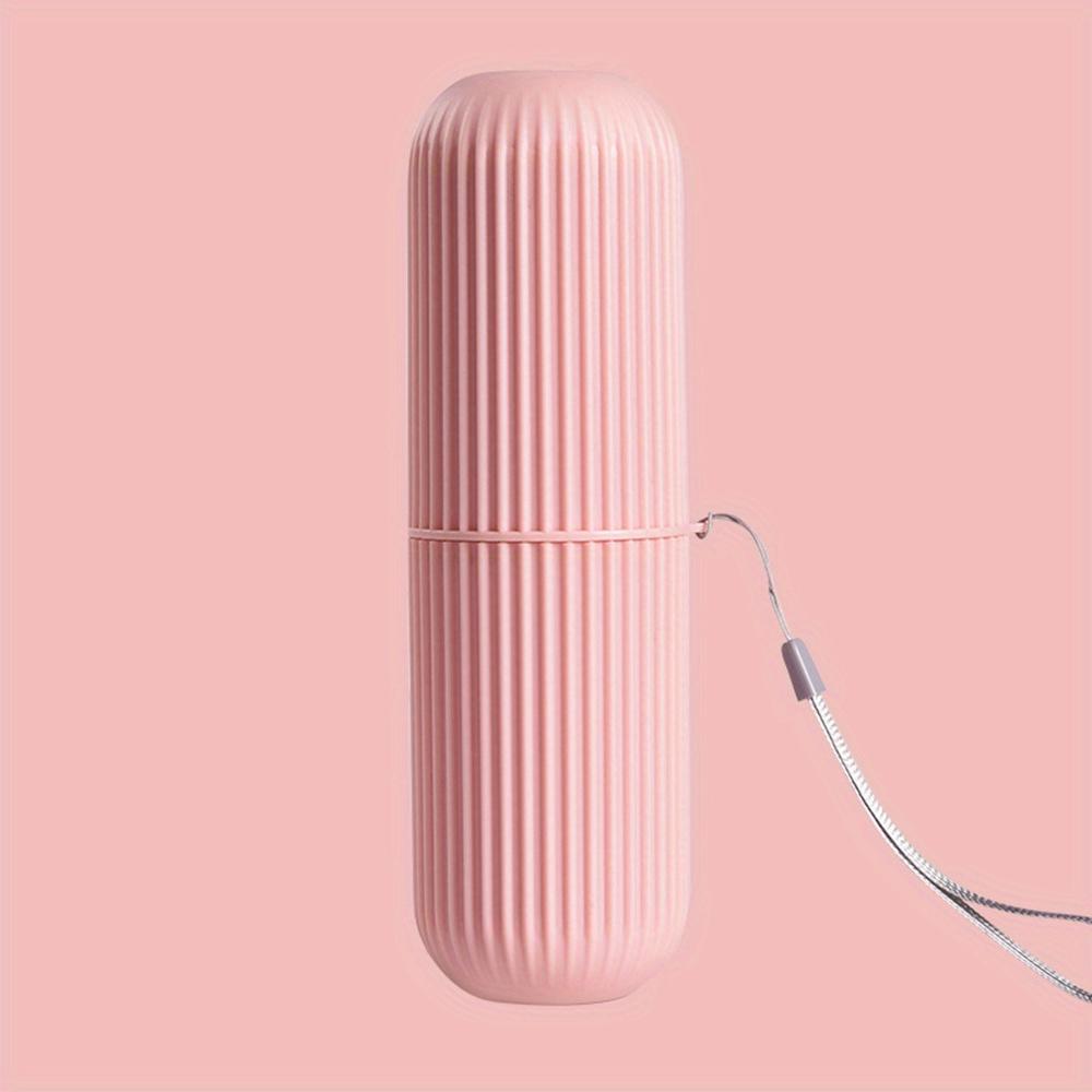 2pcsTravel Portable Toothbrush Toothpaste Holder Storage Case Box Storage Cup Outdoor Holder Bathroom Accessorie