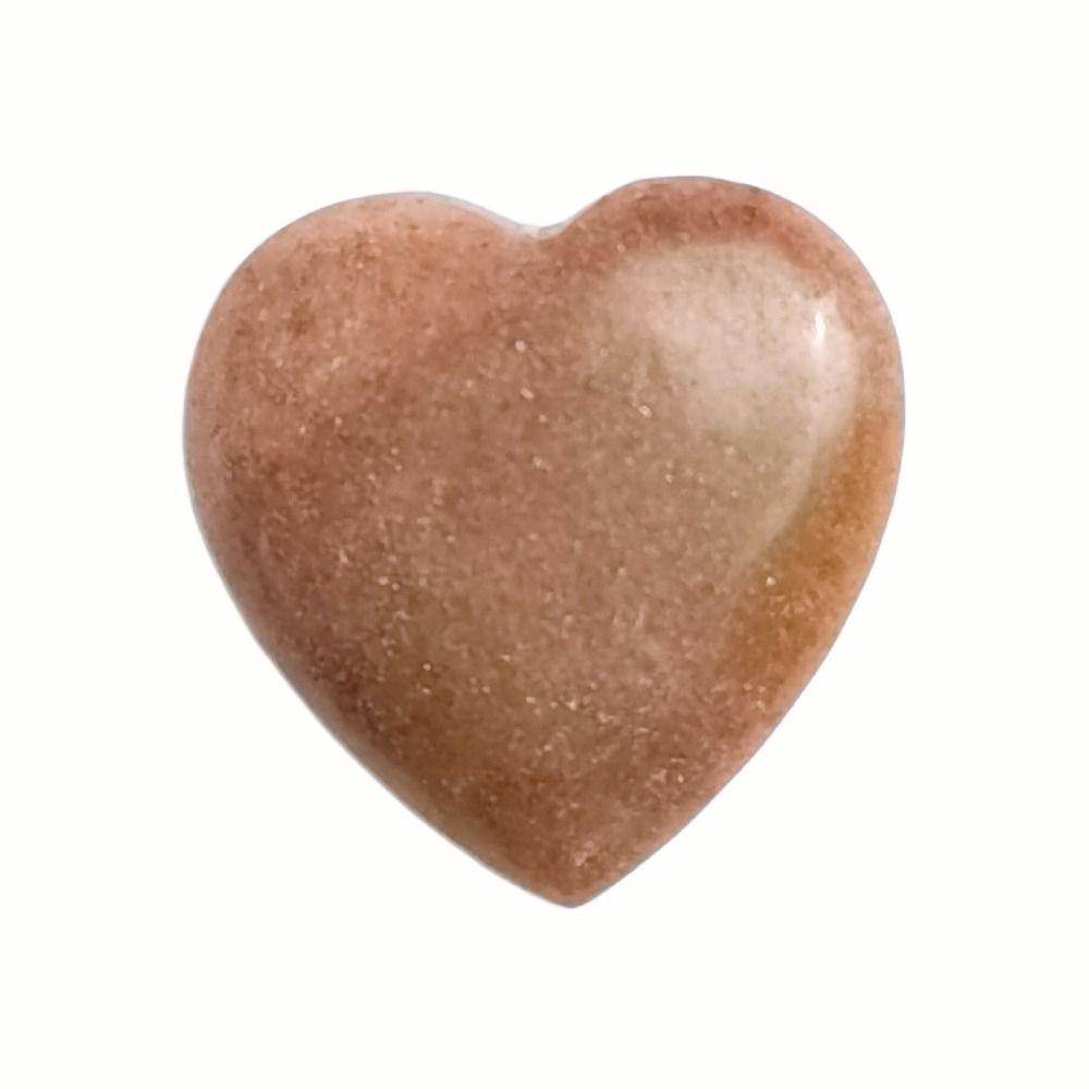 Non-porous Heart-shaped Stone Natural Quartz Crystal Ornaments Funny Natural Crystal Stones  Gift