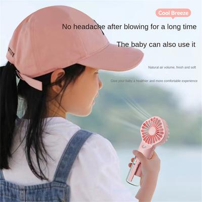 Spray Humidification Fans Mini Portable Handheld USB Rechargeable Fan Air Cooler Outdoor Travel Hand Fans Ventilation Fan Summer