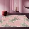 Leichter Luxus Plüsch Wohnzimmerteppich Heim Schlafzimmer Dekor Leopardenmuster Teppich Arbeitszimmer Rutschfeste Matte Nordische Teppiche für Wohnzimmer