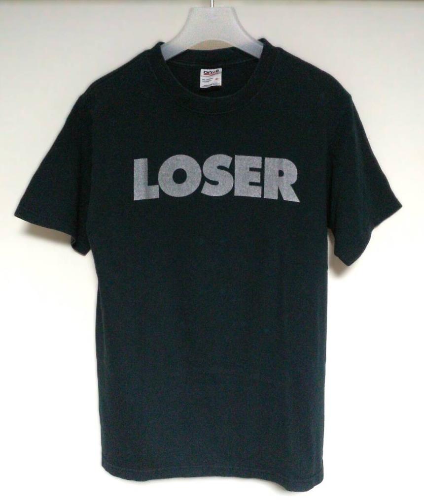 T-shirt imprimé Sub Pop Loser Noir Vintage X Argent Taille S N° yo1402
