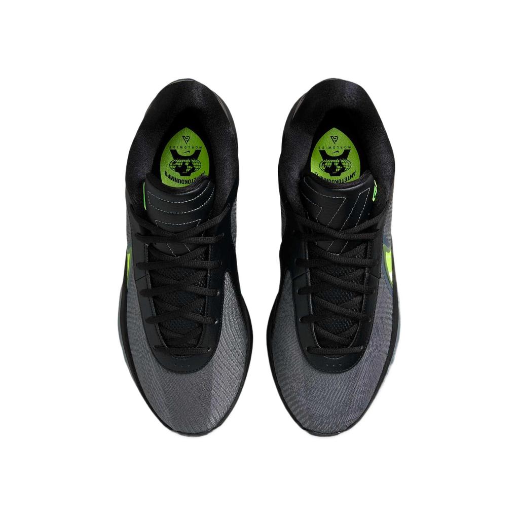 Nike Giannis Freak 6 Naija Men Sneakers Black Volt Cool-Grey FJ7792-001