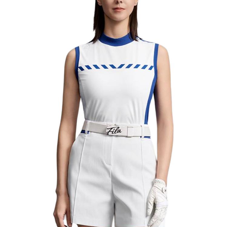 FILA Fitted Sleeveless Golf Top Women tops A11W625151F-WT