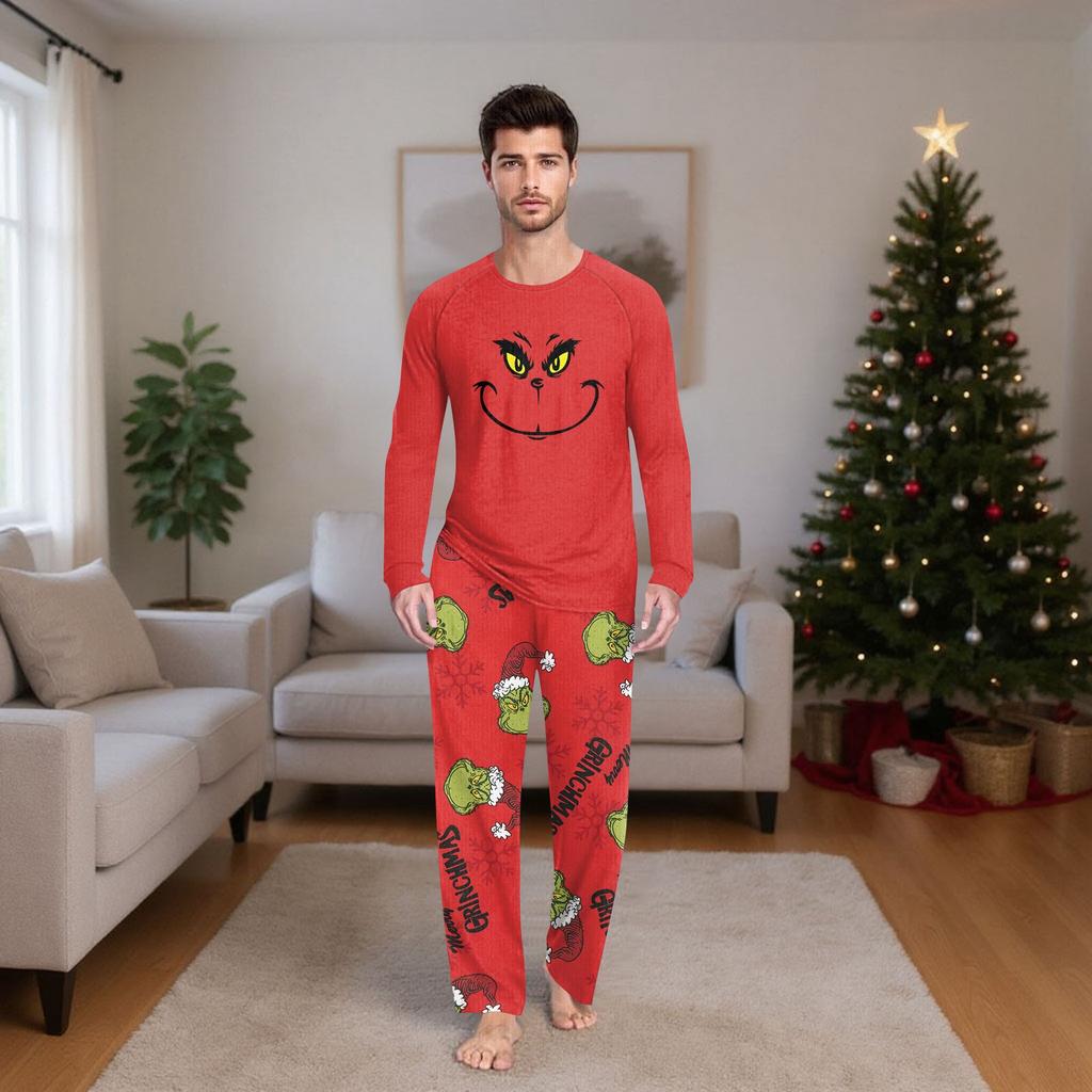 Passende Familiensets mit Weihnachtsmotiven, Langarmshirts und Hosen