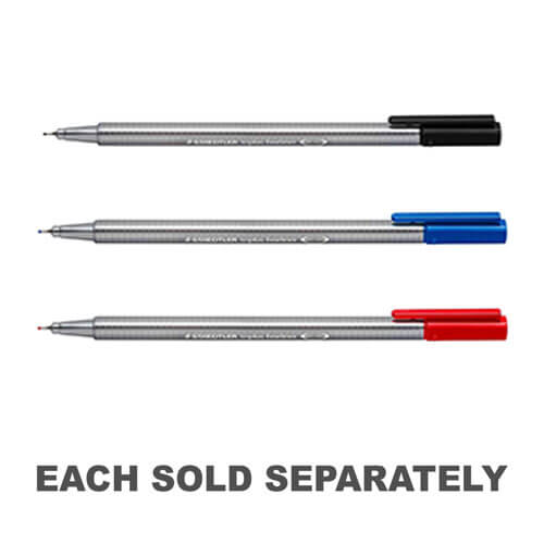 Staedtler Triplus Fineliner Felt Tip Pen (Box of 10)