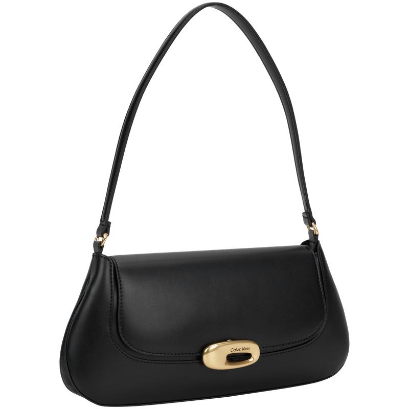Calvin Klein Elegant Commuter Minimalist Fashionable Shoulder Bag Small Women bags Space-Black 4F3146G-UB1