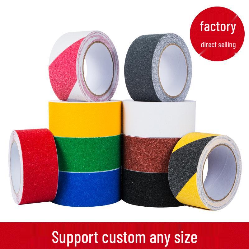 PVC Sand Surface Frosted Anti-Slip Stair Safety Tape, 80 Mesh