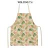 Flower Print Floral Print Apron Soft Fabric Baking Aprons New Plant Aprons  Baking