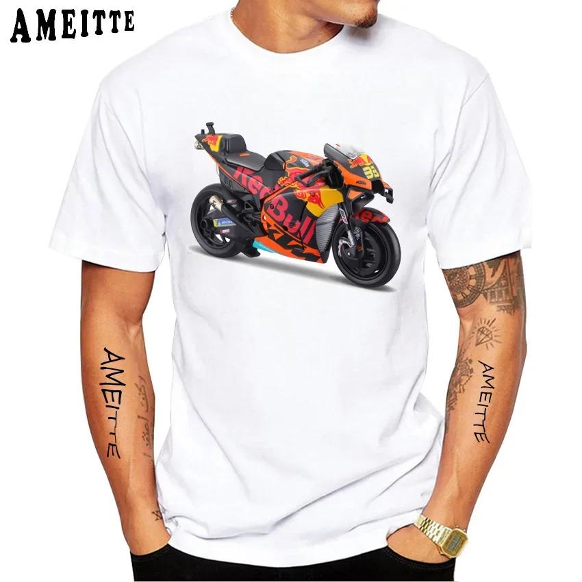 Brad Binder 33 GP Racing Legend T-Shirt Unisex New Men Short Sleeve Hip Hop Boy Casual Tees Motorcycle Sport GP Fans White Tops